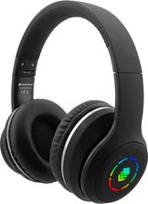 Słuchawki bezprzewodowe Bluetooth mikrofon nauszne - czarne - NOBITECH BH100-CZ