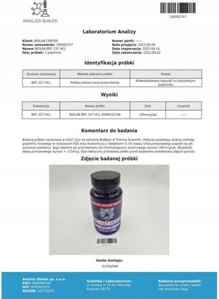 bio lab bpc 157 BPC-157 5mg Research Peptide Vial | Third-Party Tested | Pure Bio Labs main image 1