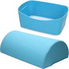 Zdjęcie Leitz Podnóżek Niebieski + Pojemnik Mybox Niebieski Ergo Cosy - Maków Podhalański
