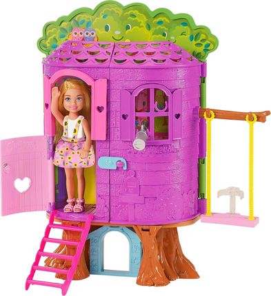 Barbie Domek na drzewie Lalka + zestaw do zabawy HPL70