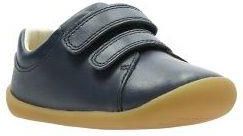 Buty dziecięce Clarks Roamer Craft H kolor navy leather 26142286