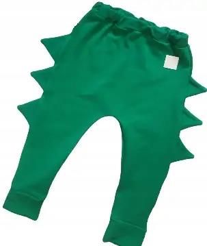 Spodnie zielone z kolcami rozmiar 98