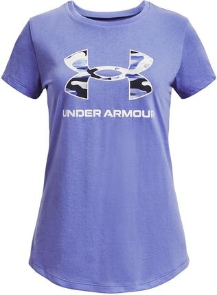 Dziecięca Koszulka z krótkim rękawem Under Armour UA Sportstyle Logo SS 1361182-495 – Niebieski