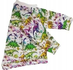 Bluza kolorowe dinozaury rozmiar 140