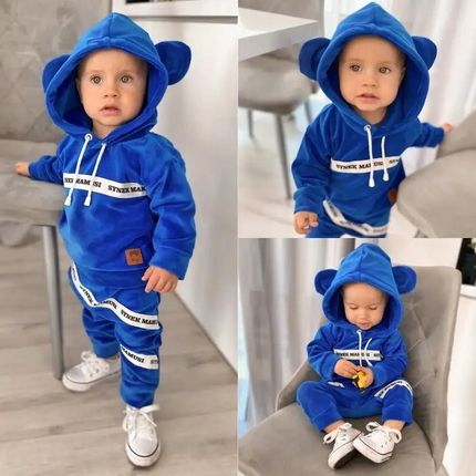 Dres welurowy Synek Mamusi rozmiar 146