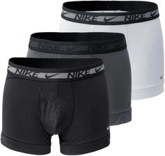 Zdjęcie Męskie Bokserki Nike Trunk 3Pk 0000KE11529V0 – Czarny - Nieszawa