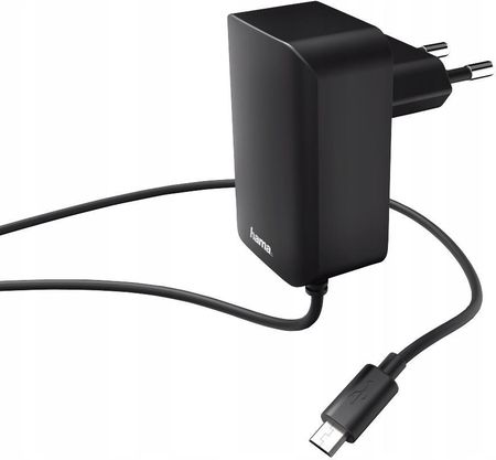 Hama Micro USB 2,4A czarny (178301)