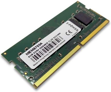 Pamięć RAM SO-DIMM DDR4 8GB 3200MHz 2-Power MEM5703A