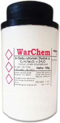 Warchem Cytrynian Sodu 100G [54744]