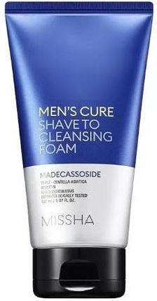 Missha - Mens Cure Shave To Cleansing Foam - Pianka Oczyszczająca do Golenia - 150ml