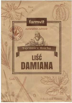 Farmvit Liść Damiana 100g