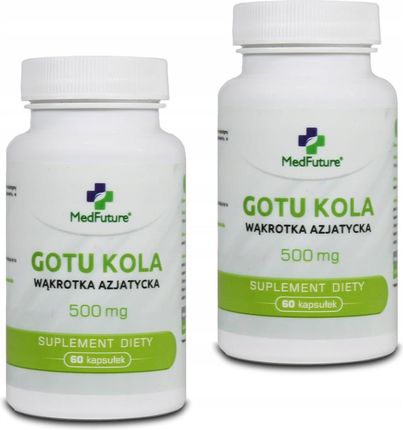 Medfuture Gotu Kola ekstrakt standaryzowany 500 mg 120 kaps