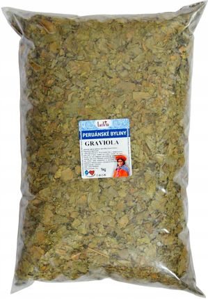 Lucivita Graviola Annona liście suszone Peru 1000g (1kg)