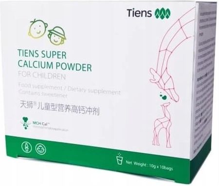 Tiens Bio wapń dla dzieci Tiens, 10 x g