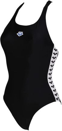 Damski Strój kąpielowy Arena Women'S Arena Icons Swimsuit Racer Back Solid 005041/500 – Czarny