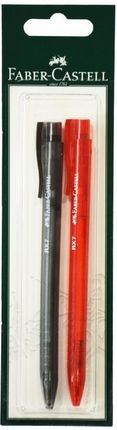 Faber Castell Długopis Rx7 Czarny + Czerwony