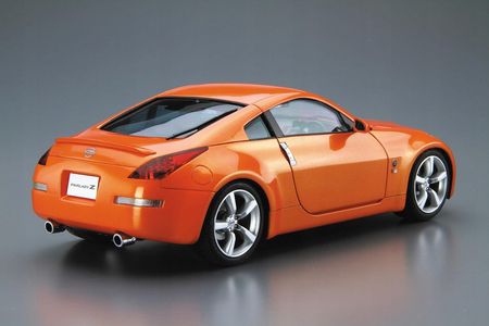 Nissan 350Z 1/24 完成品プラモデル Aoshima Nissan 350Z Z33 Version St 1:24 063699 - Ceny i