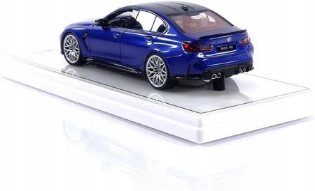 1/43 BMW M3 コンペティション G80 Bmw M3 Competition G80 Blue 2021 1/43 Truescale - Ceny i opinie