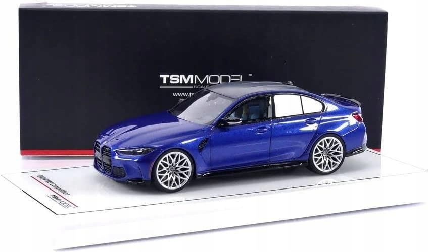1/43 BMW M3 コンペティション G80 TSM MODEL 1/43 BMW M3 コンペティション (G80) ポルティマオブルー