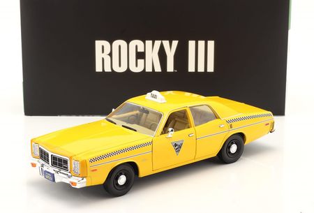 Greenlight Dodge Monaco City Cab Co Rocky Iii 1:18