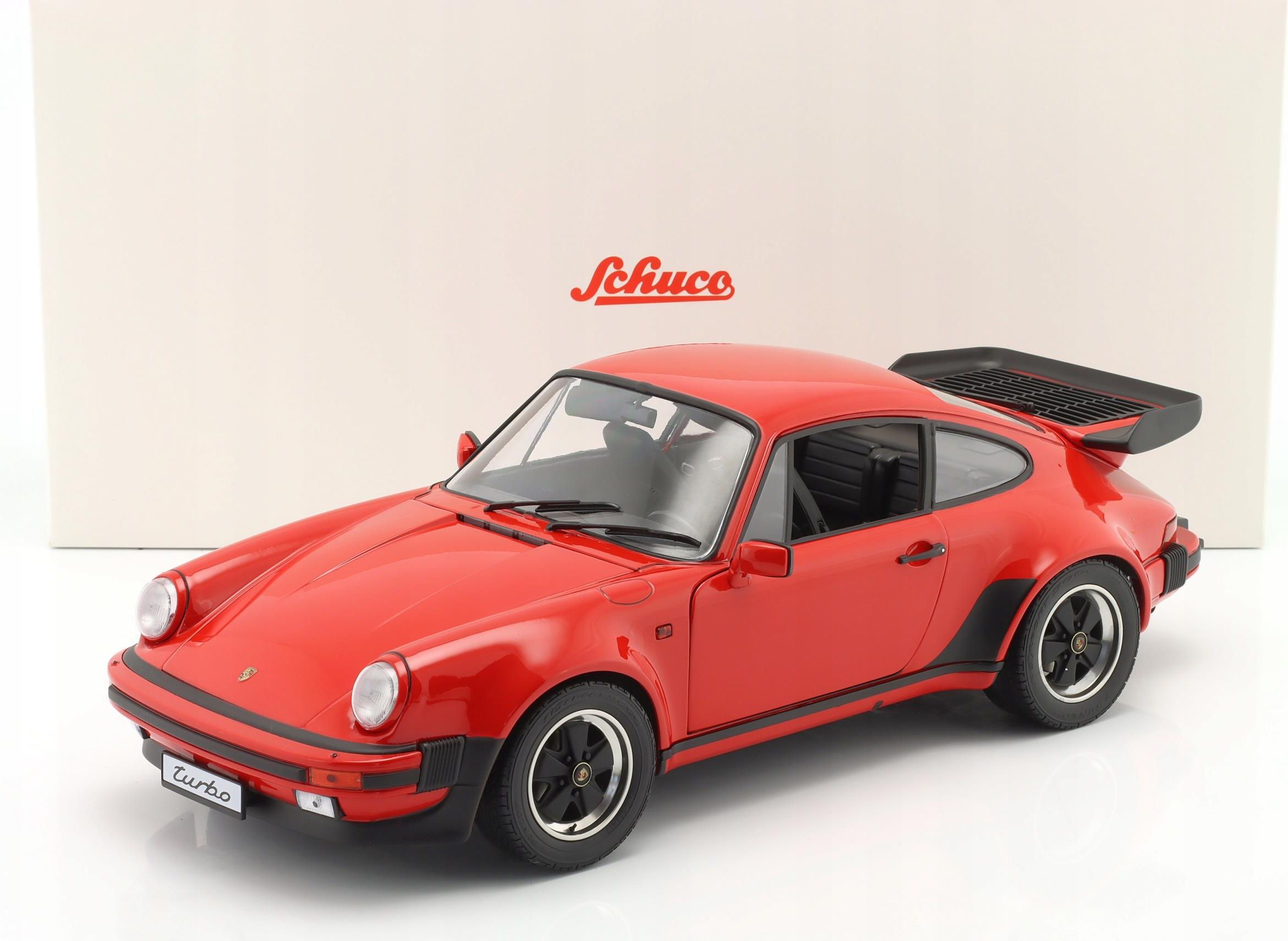 Schuco Porsche 911 (930) Turbo Indian Red 1:12 45 - Ceny i opinie - Ceneo.pl