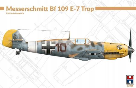 Model Do Sklejania Messerschmitt Bf 109 E-7 Trop H