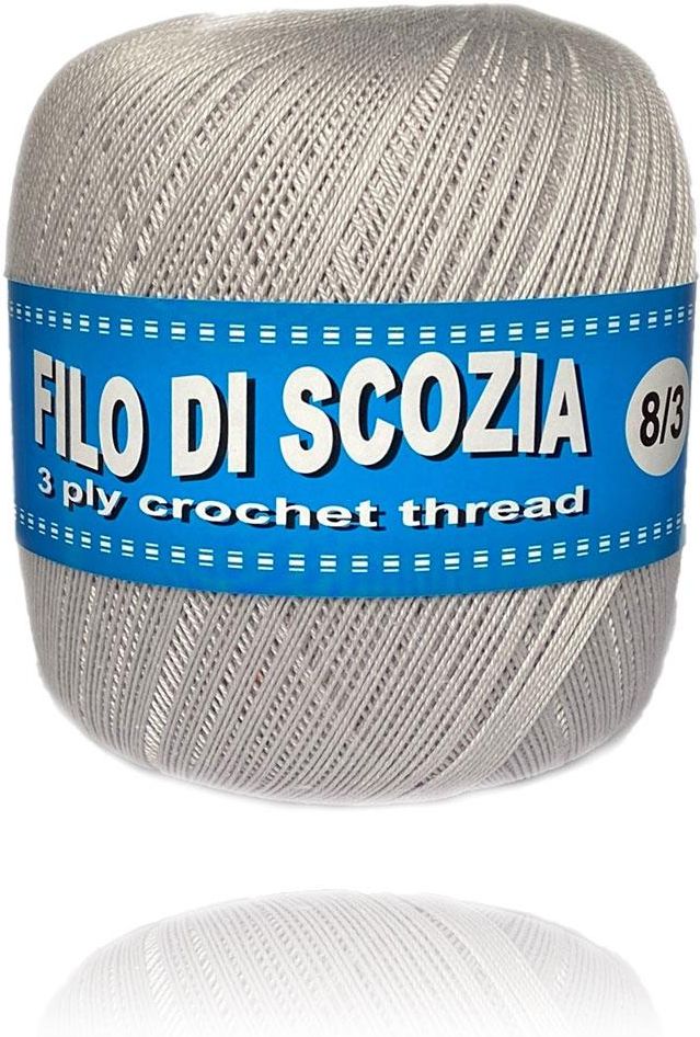 Filo Metallic N. 120 - 1000 M, Colore Marrone (328), Per Lavori A Maglia E Ricamo, Effetto Brillantinato - 4