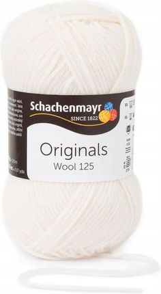 Schachenmayr Wool 125 00102 Ecru Biel