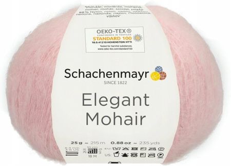 Schachenmayr Włóczka Elegant Mohair (00035) Różowy