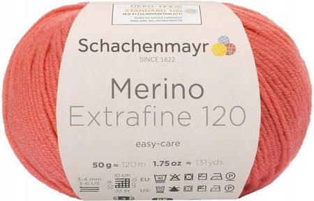 Schachenmayr Merino Extrafine 120 00134 Miętowy Różowy