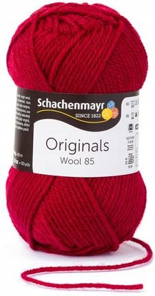 Schachenmayr Wool 85 00232 Bordo Czerwony