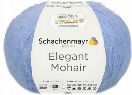 Schachenmayr Włóczka Elegant Mohair (00052) Niebieski