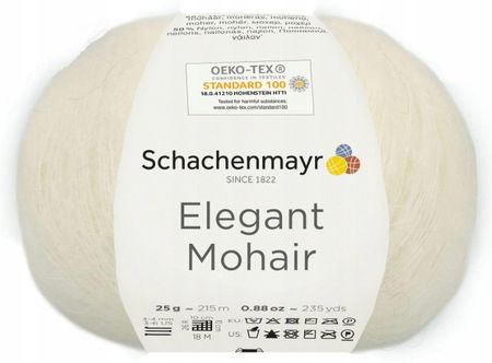 Schachenmayr Włóczka Elegant Mohair (00002) Brązowy