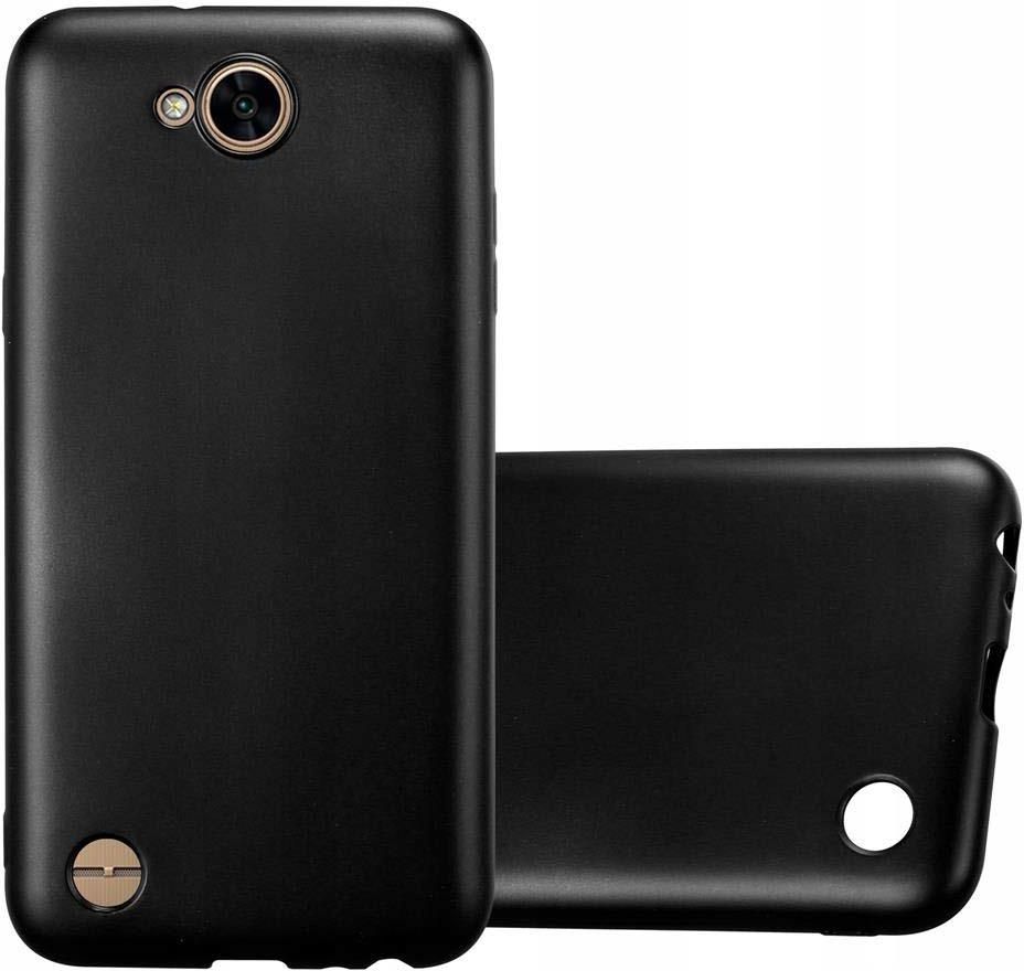 cadorabo Case works with LG X Power 2 in FROSTY RED - Shockproof and Scratch Resistent Plastic Hard Cover - Ultra Slim Protective Shell Bumper Back