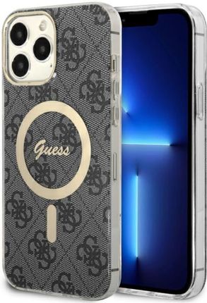 Guess Guhmp13Xh4Stk Iphone 13 Pro Max 6.7" Czarny/Black Hardcase 4G Magsafe