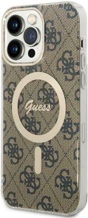 Guess Guhmp14Xh4Stw Iphone 14 Pro Max 6.7" Brązowy/Brown Hardcase 4G Magsafe