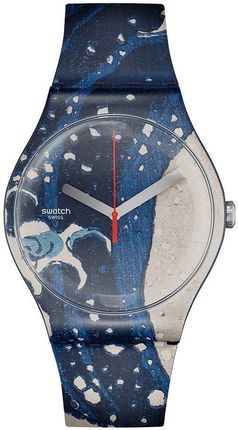 Swatch SUOZ351 The Great Wave by Hokusai & Astrolabe
