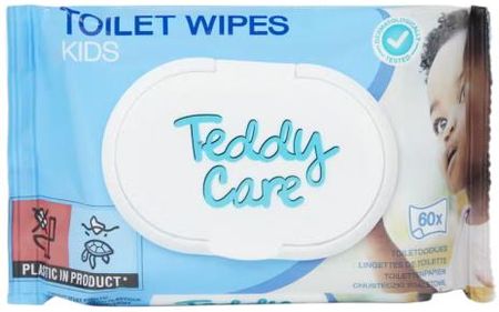 Dada Nawilżany Papier Toaletowy Teddy Care 60Szt.