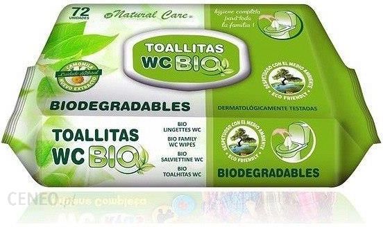 BigBuy Toallitas Biodegradables Wc