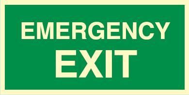 AC002 Emergency exit