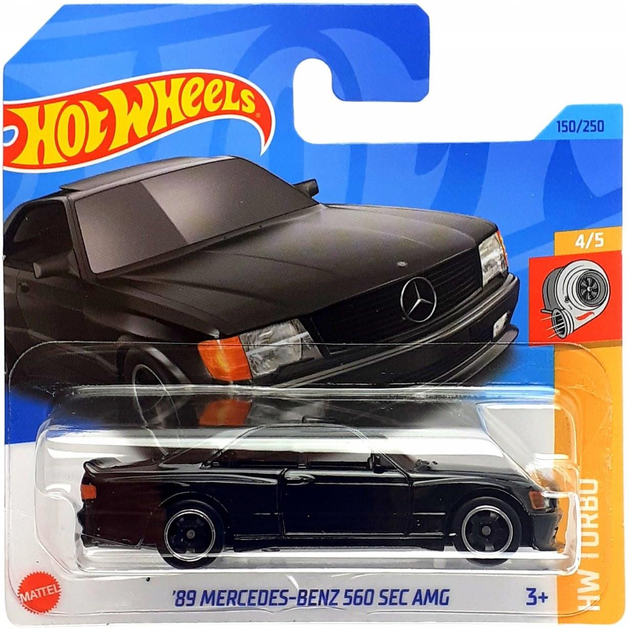 Hot Wheels '89 Mercedes-Benz 560 Sec Amg - Ceny i opinie