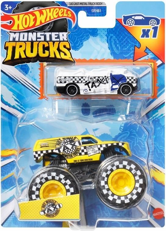 Carrinho Hot Wheels Monster Trucks Chassis Snapper Hkm09