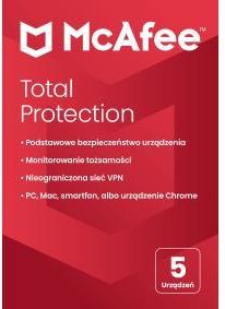 Mcafee Total Protection 5Pc [Usługa Cykliczna] (UCYKMCAFEE5PC)