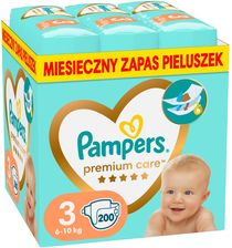 Zdjęcie Pampers Premium Care Rozmiar 3, 9-14 kg 200 szt. - Bytom Odrzański