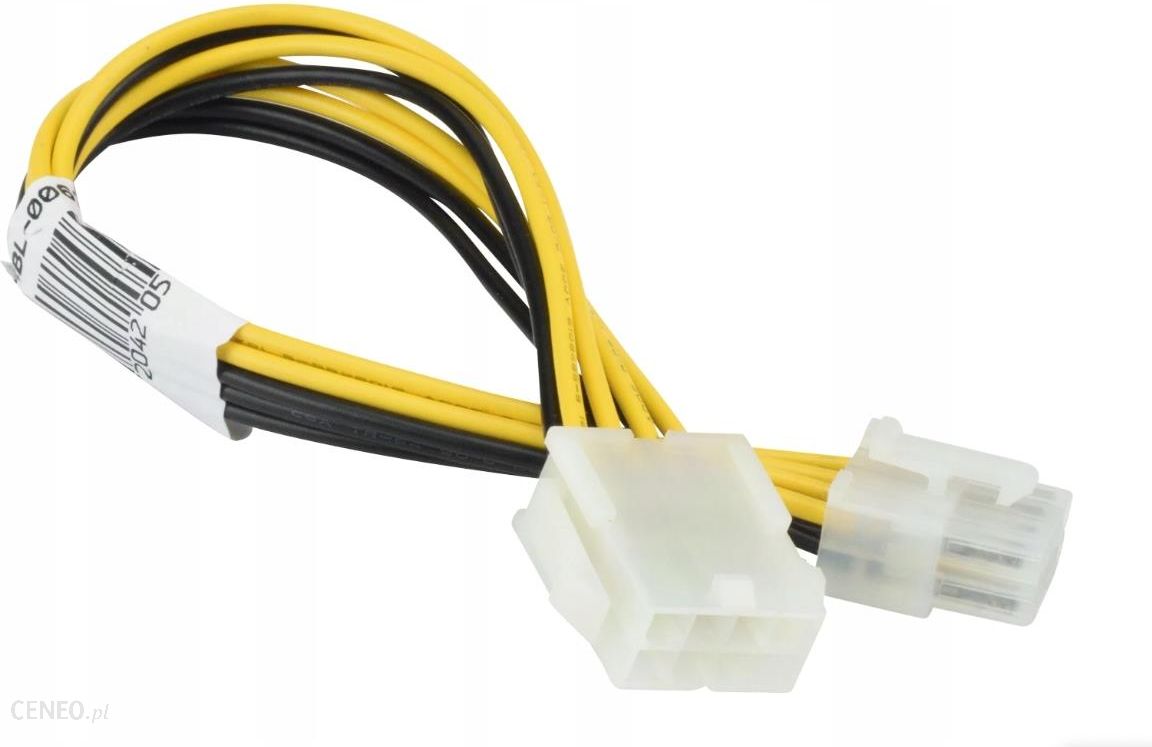 Supermicro 20cm CBL-0062L 8-Pin Male to 8-Pin Female Power Extension Cable