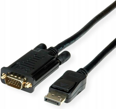 Roline DisplayPort Vga M/M czarny 2m (11045972)