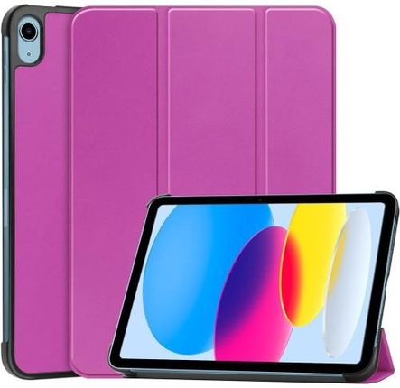 Bizon Case Tab Croc do Apple iPad 10 10.9 2022 fuksja (5904665319871)