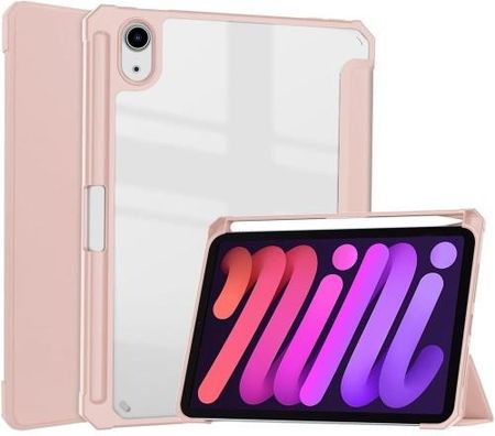 Bizon Case Tab Clear Matt do Apple iPad Mini 6 2021 różowozłote (5904665319840)