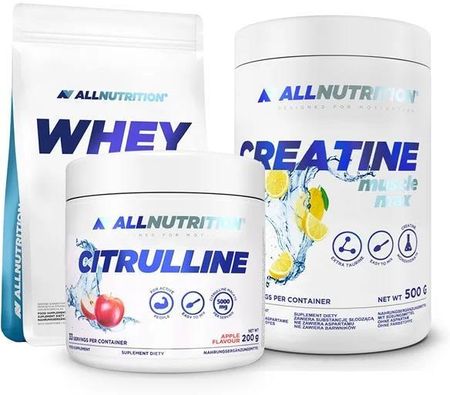 Allnutrition Whey Protein 908G + Creatine 500G Citrulline 200G