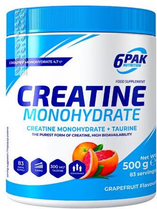 6Pak Nutrition 6Pak Creatine Monohydrate 500G